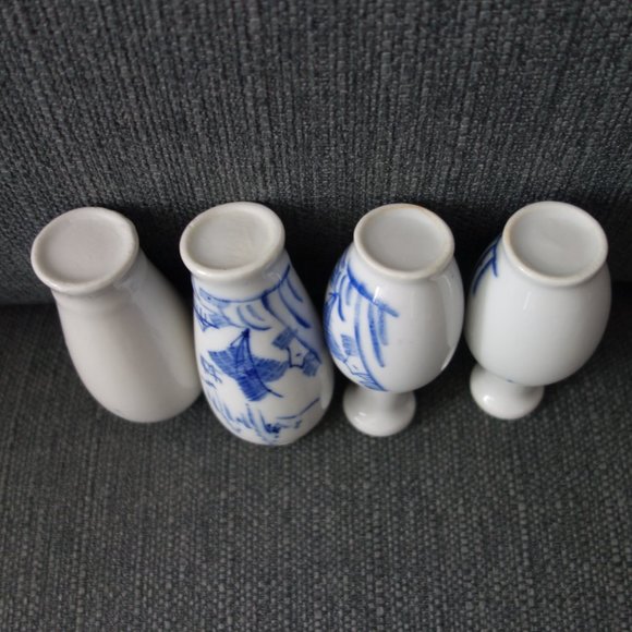Mini Ceramic Vases (Includes Two of Each Style,  4 in Total) - Picture 14 of 14